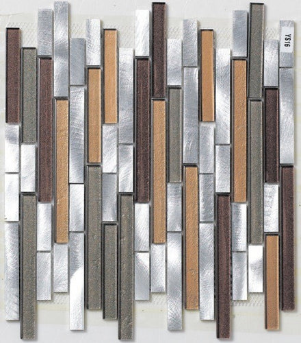 Aluminum YS16 12x13 Mosaic Tile