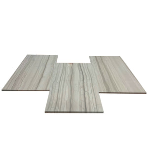 12 x 24 Athens Wood Honed-Limestone 3932