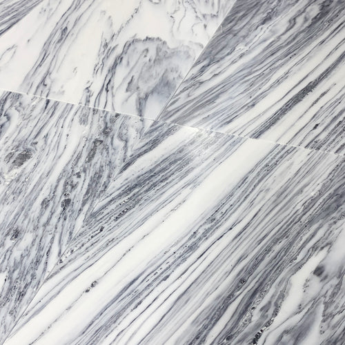 12 x 24 Spoondrift Grey Marble 4574