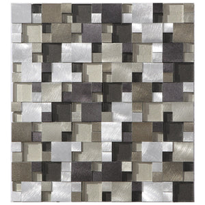 Aluminum 179020 12x12 Mosaic Tile