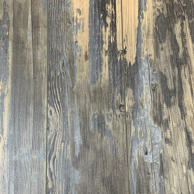 Load image into Gallery viewer, 8mm Pad Attached Driftwood Laminate Wood Flooring