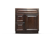 Load image into Gallery viewer, 30 Inch Bathroom Cabinet Vanity Heritage Espresso Left Drawers