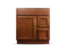 Load image into Gallery viewer, 30 Inch Bathroom Cabinet Vanity Flat Panel Ginger Left Drawers