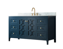 Load image into Gallery viewer, 60 Inch Wide Single Sink 1906 - Elaine Blue