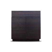 Load image into Gallery viewer, 30 Inch Bathroom Cabinet Vanity African Wenge  Right  Drawers