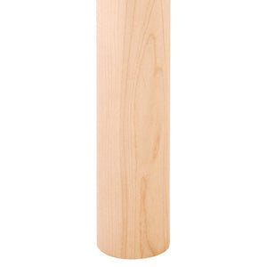 2-1/2" Column Moulding Half Round Dowel Pattern - Hard Maple