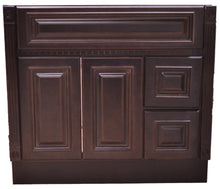 Load image into Gallery viewer, 48 Inch Bathroom Cabinet Vanity Heritage Espresso Right Drawers