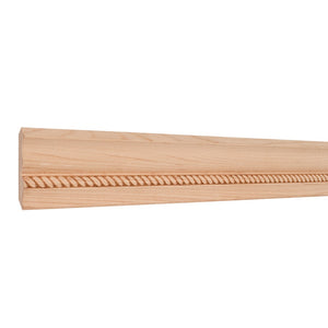 2-3/4" x 1/2" Rope Embossed Moulding - Hard Maple