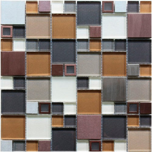 Stainless GDS-006D 12x12 Mosaic Tile