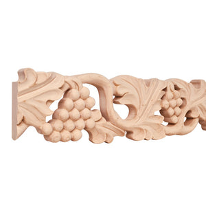 4" x 1" Hand Carved Moulding - Basswood
