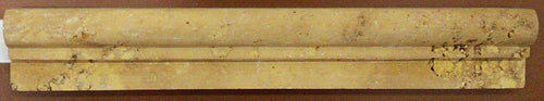 Gold Travertine Chair Rail - MO1089
