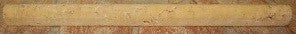 Gold Travertine Pencil Moulding - MO1086