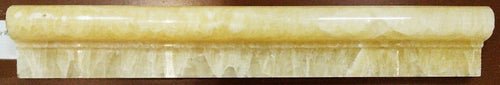 Polished Honey Onyx Chair Rail - MO1092