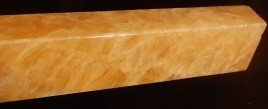Polished Honey Onyx Bullnose - MO1093