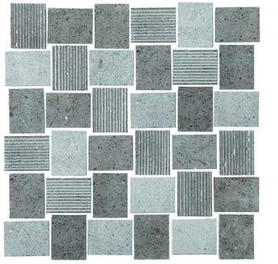 WaterJet RC1637P 10x11 Mosaic Tile