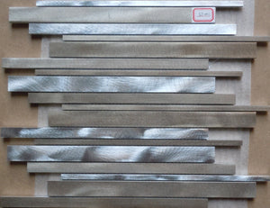 Aluminum ST002 12x13 Mosaic Tile