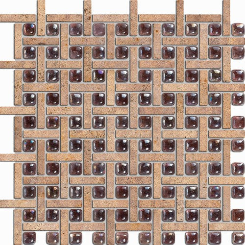 Bubbles STDA005 11x11 Mosaic Tile